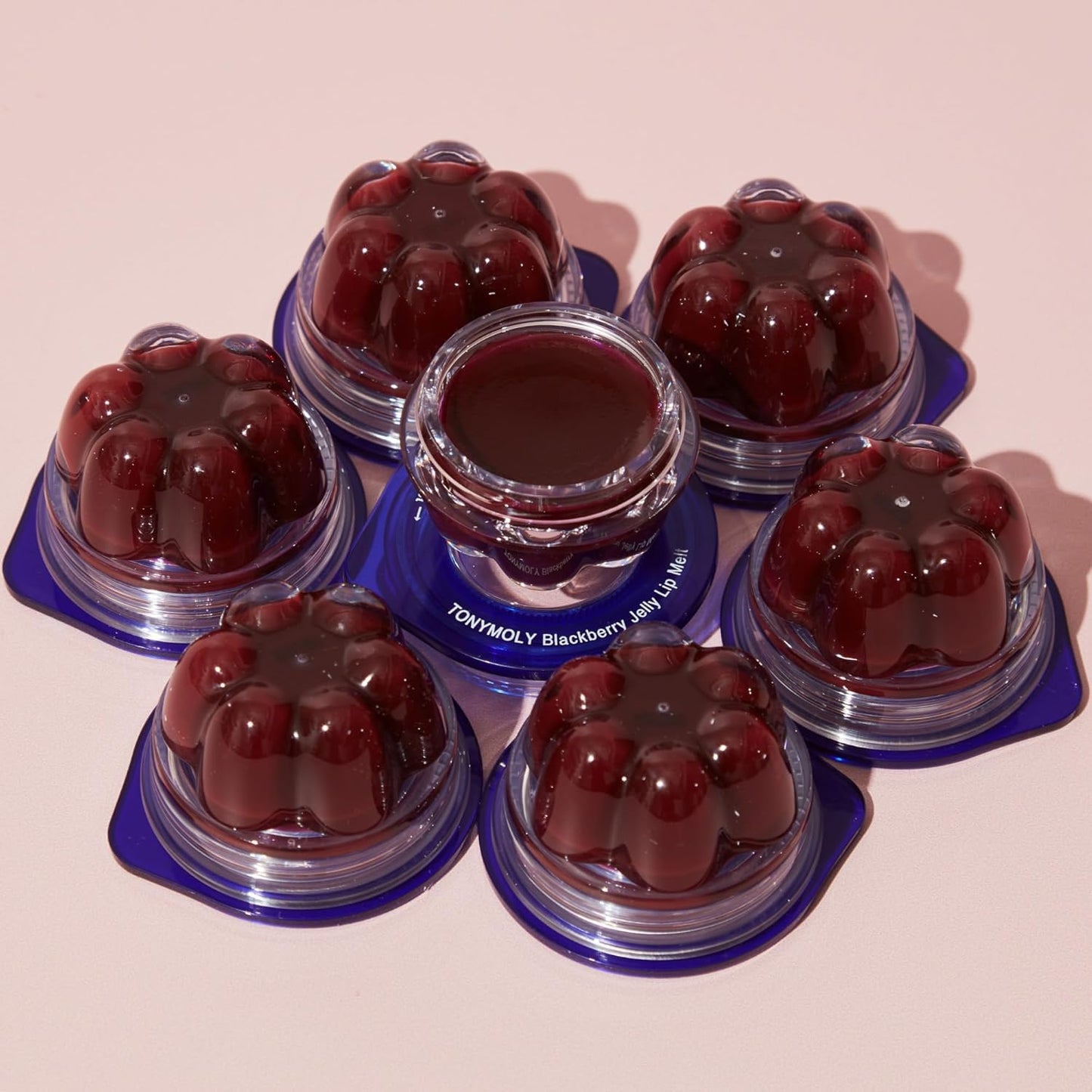 TONYMOLY Jelly Lip Melt, Moisturizing, Hydrating & Nourishing Lip Balm Treatment, Blackberry 0.31 oz.