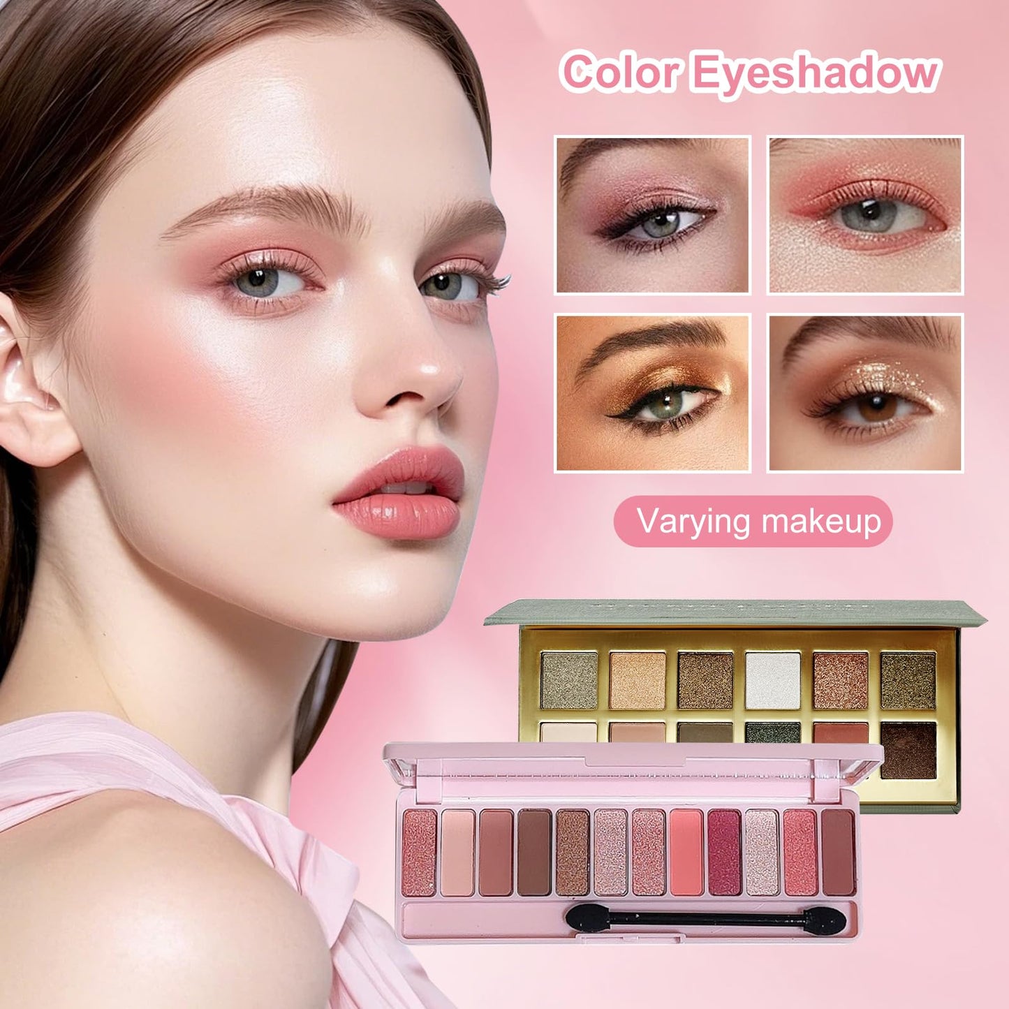 Fynqwor Makeup Kit,Makeup Set,25Pieces All in One Makeup Kit for Women and Teens,Makeup sets for Women Full Kit,make up kits for teens,Travel Friendly Makeup Gift Set