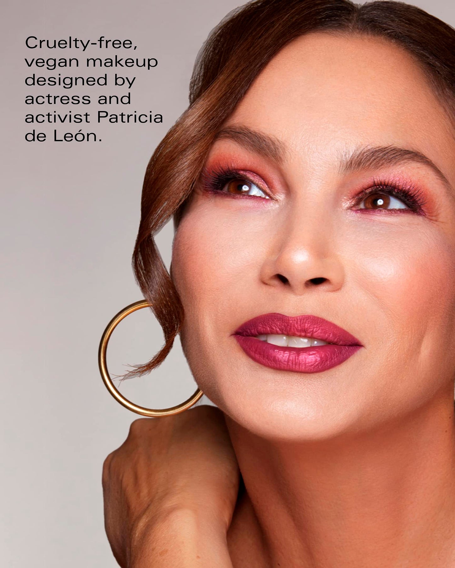 PDL Cosmetics by Patricia De León | Exotic Hyponic Cream Eyeshadow (Confident Copper) | Highly Pigmented Cream-to-Powder Copper Metallic Eye Makeup for Instant Shimmer | Long-Lasting Moisturizing Formula | Vegan | .16 oz