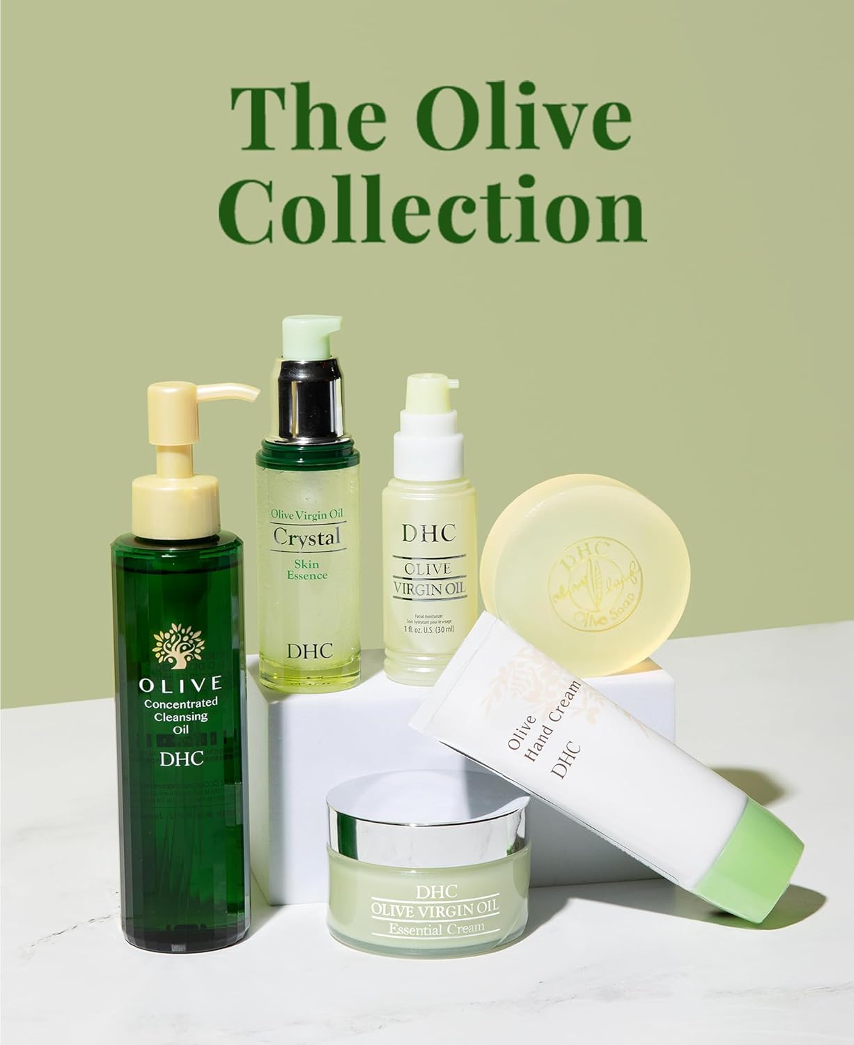 DHC Olive Concentrated Cleansing Oil - Hydrating Makeup Remover for Dry Skin | 5 fl. oz.