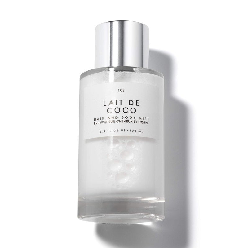 Le Monde Gourmand Lait de Coco Hair & Body Mist for Women, Coconut Hair Perfume & Body Spray, Creamy Coconut Vanilla Bergamot Scent, Vegan & Cruelty Free, 3.4 fl oz (100 ml)