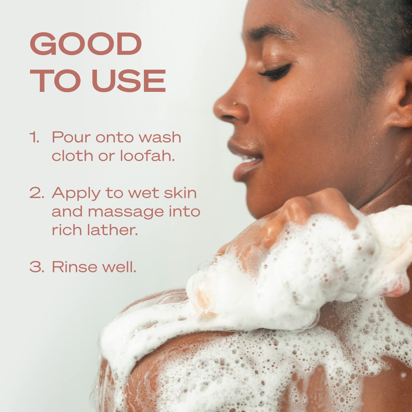 Hey Humans Rosewater Ginger Moisturizing Body Wash with Natural Ingredients & Jojoba Oil | Clean, Vegan, Sulfate Free Bath & Body Wash for Women | Recyclable Bottle, 14 fl. oz. - Pack of 3