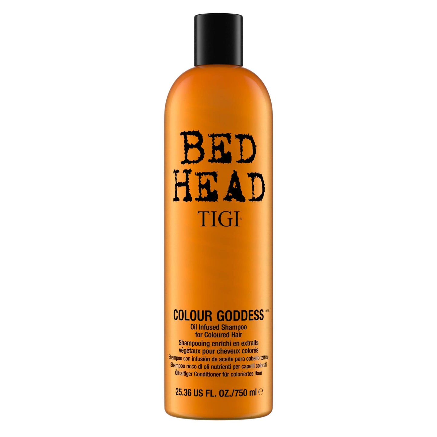 TIGI Bed Head Urban Antidotes Colour Goddess Shampoo and Conditioner Set for Dyed Hair, Color Protectant Hair Care Duo, 25.35 fl oz.(Pack of 4)
