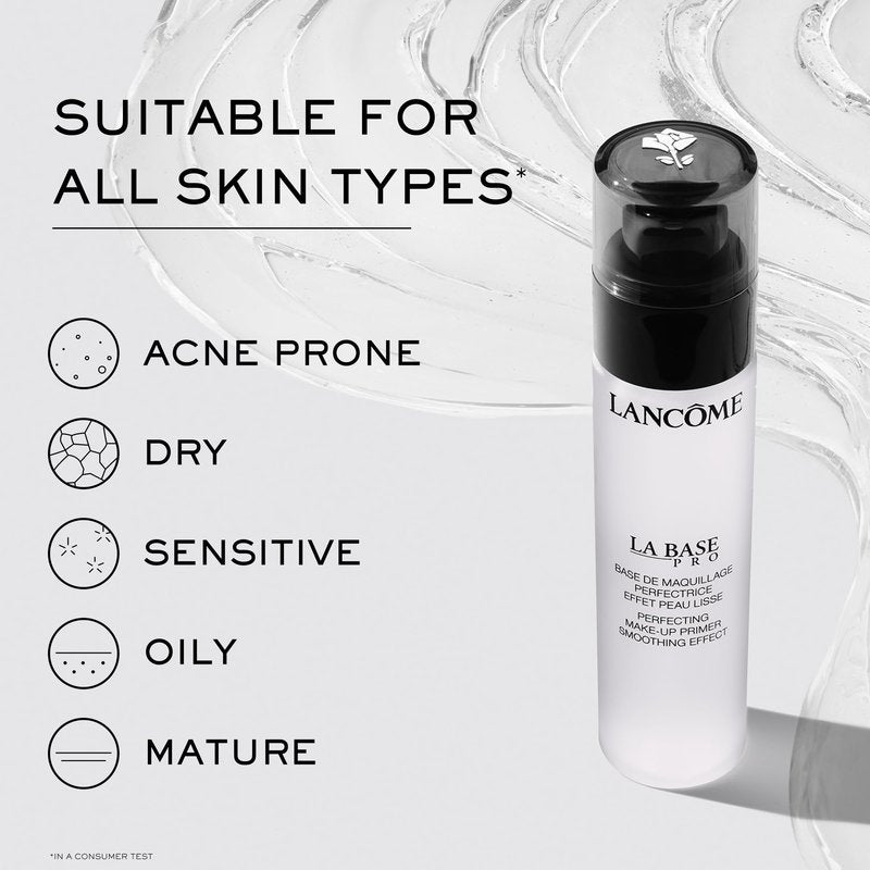 Lancôme La Base Pro Perfecting Oil-Free Makeup Primer | Smoothing Face Primer for All Skin Types | Creates a Flawless, Matte Canvas for Long-Lasting Makeup Application | 0.8 Fl Oz