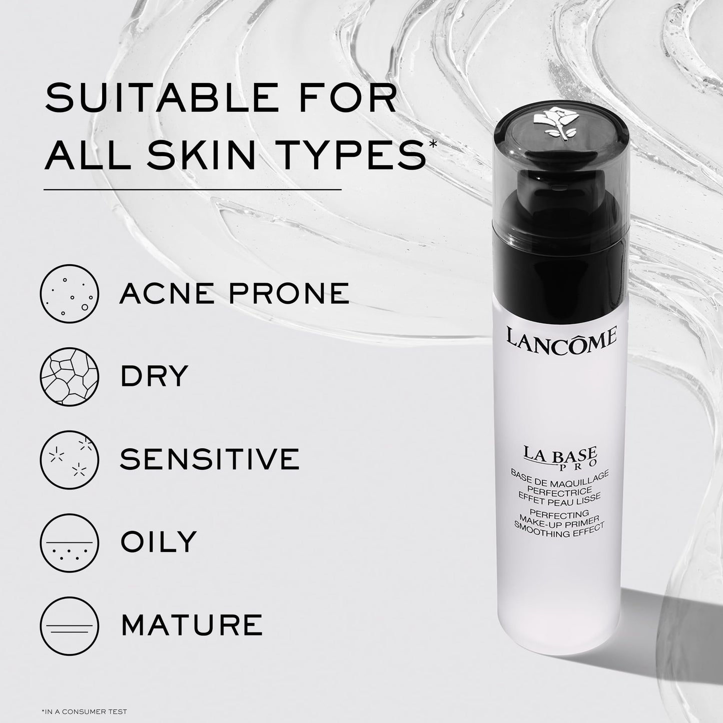 Lancôme La Base Pro Perfecting Oil-Free Makeup Primer | Smoothing Face Primer for All Skin Types | Creates a Flawless, Matte Canvas for Long-Lasting Makeup Application | 0.8 Fl Oz (Pack of 2)
