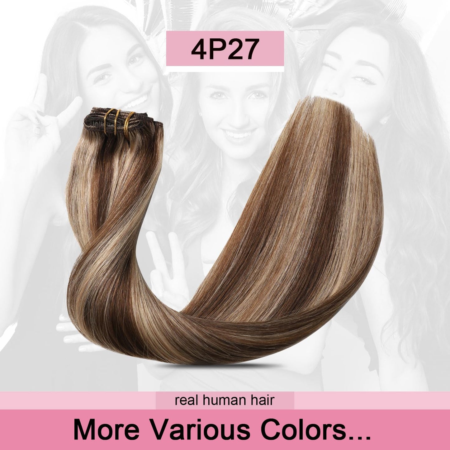 Sweetmet Air2.0 Clip in Hair Extensions Real Human Hair 20inch 4pcs Color #2 Dark Brown Remy Real Human Hair Extensions Clip ins 60g Thick Seamless Double Weft for Women（#2-20inch）
