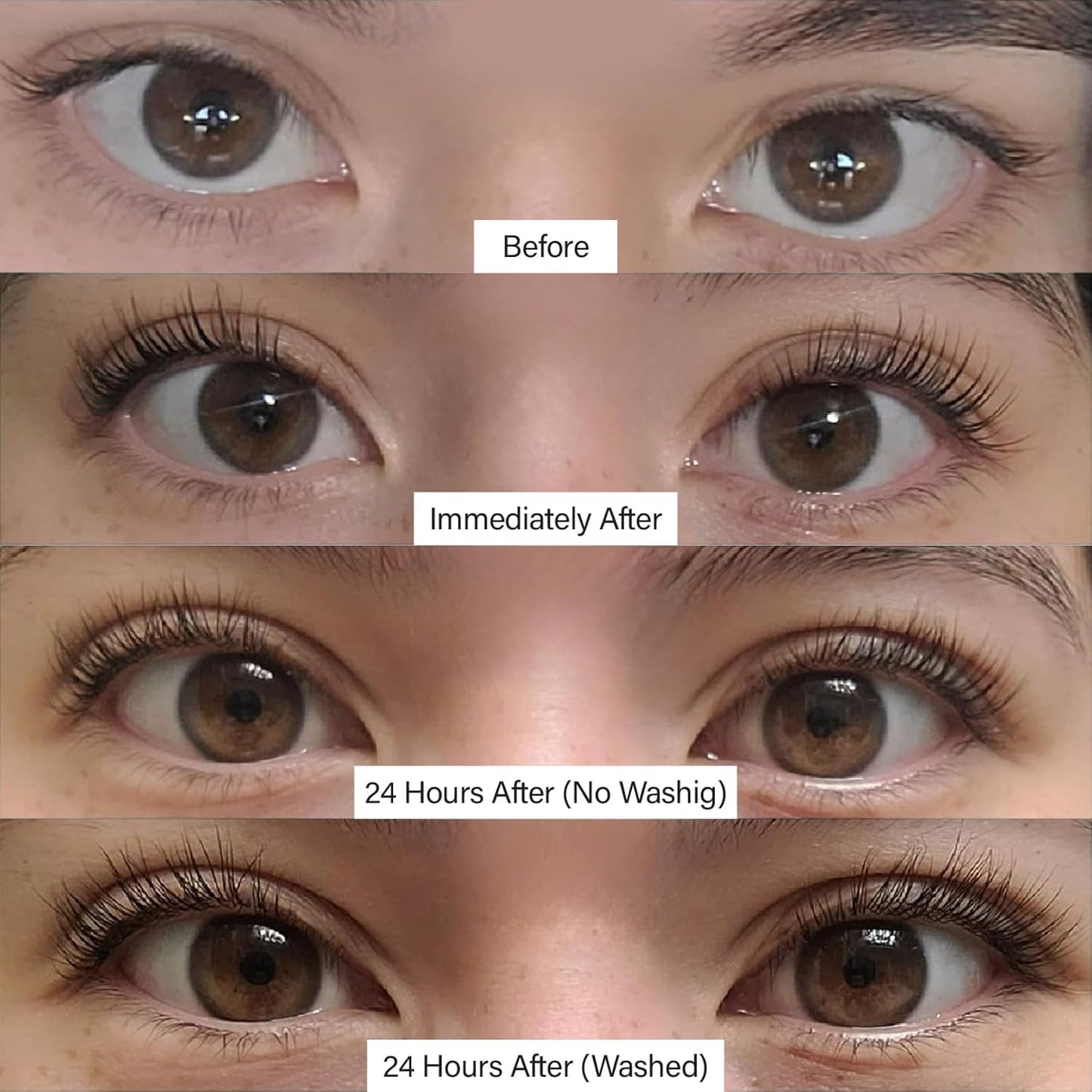 Korean Lash Lift Kit + Color Kit - Salon Results -Easy Application for Perfectly Curled and Darker Lashes for 8 Weeks, Nourishing Ingredients, Complete 3 Applications Kit- LIVIA