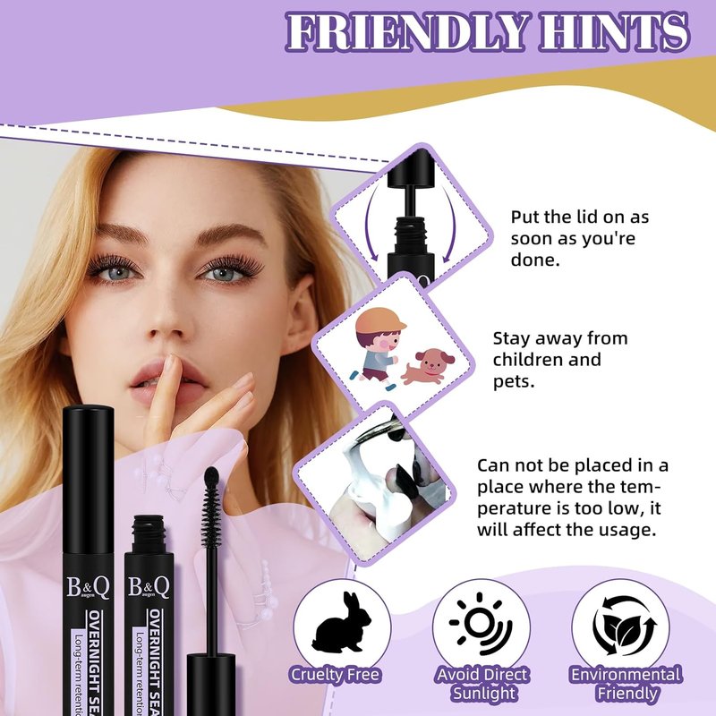 Lash Clusters Overnighter - 10ML Black Lash Sealer for Cluster Lashes | Longer Lasting Coating