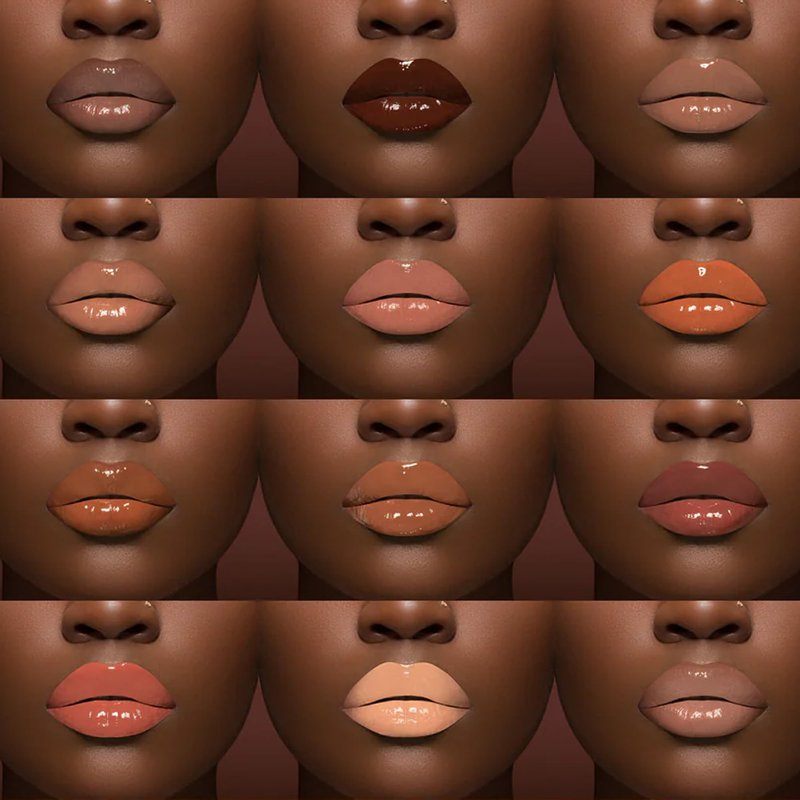 Juvia's Place Coffee Shop Lip Gloss - Cream de Cacao - Hydrating Butter Lip Gloss for Women, Long-Lasting Shine, Moisturizing Glass-like Finish, Plumping Non-sticky, Suitable for every vibe