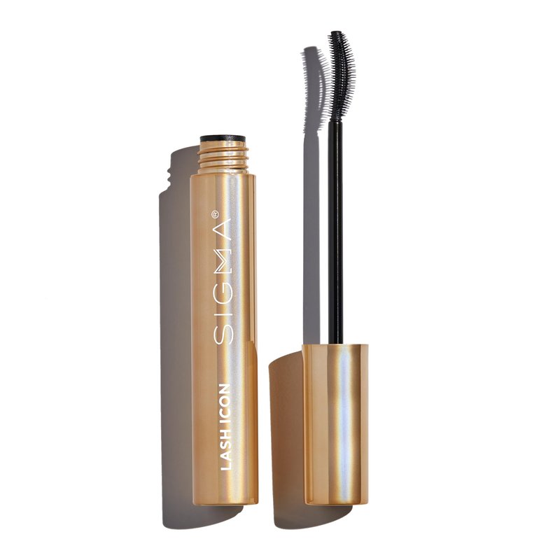 Sigma Beauty Lash Icon Lengthening & Volumizing Tubing Mascara (Black) — Smudge Resistant Mascara with Curved Wand, Lightweight Buildable Formula for Defined, Lifted Lashes and All Day Wear