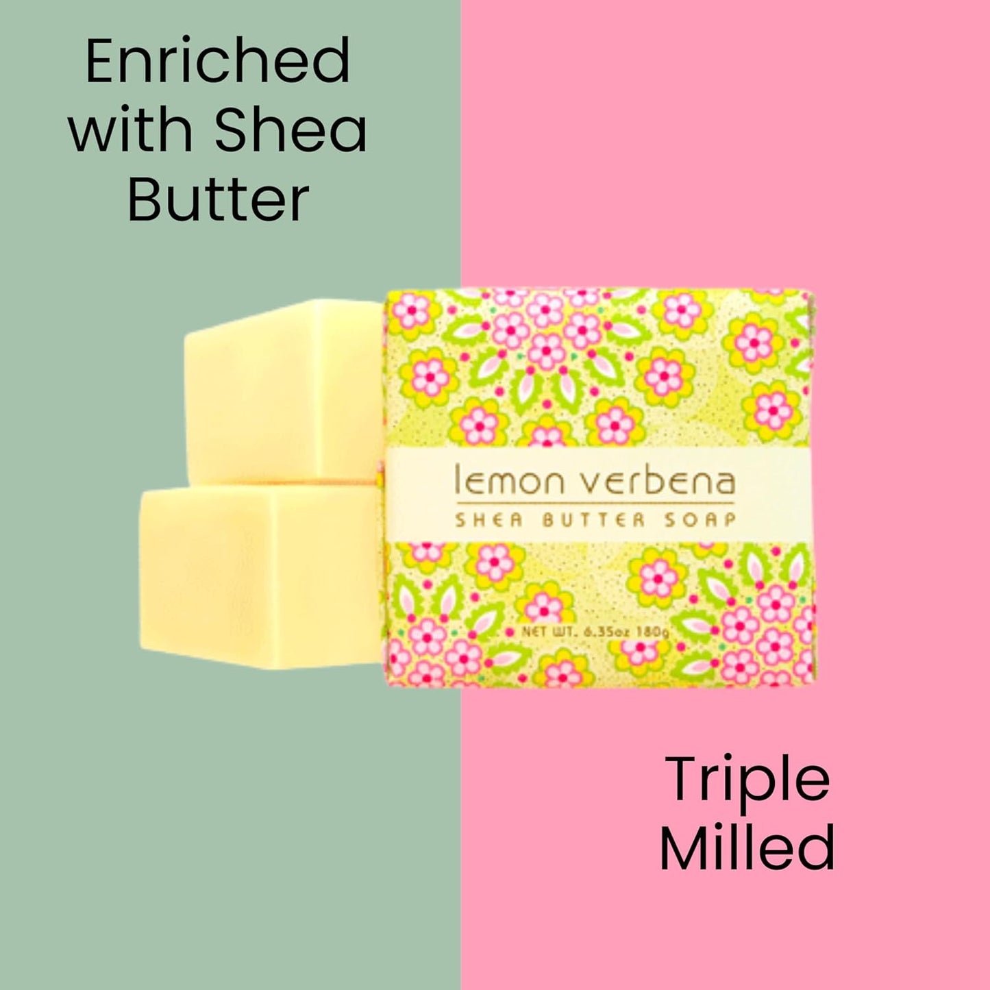 Mini Botanical Soap Bars - 12 Pack 1.9 oz | Individually Wrapped Guest Soaps for Airbnb, Spa, Travel, Bath - Lemon Verbena