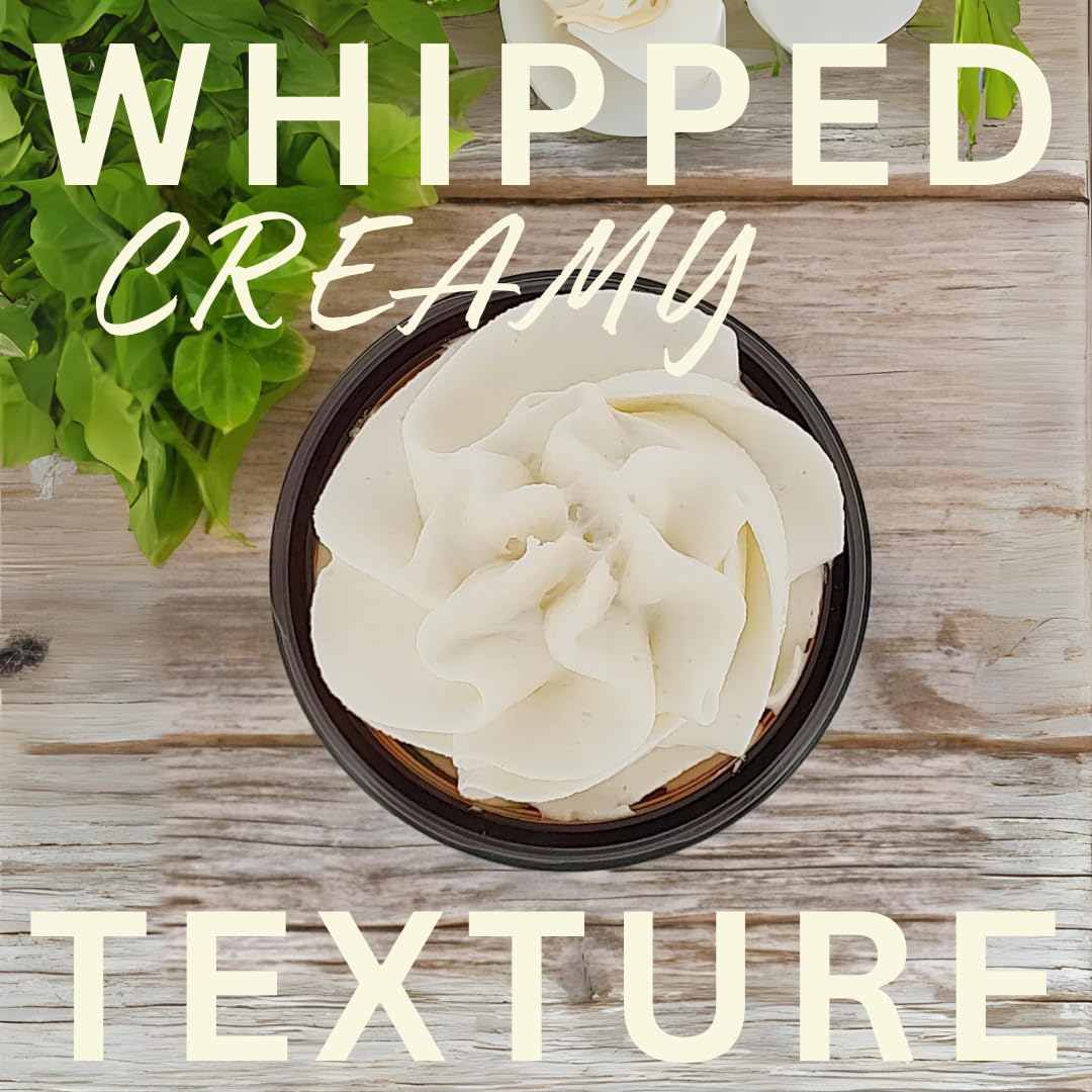 Beef Tallow for Skin Care, Face, Hands - Natural Moisturizer - Whipped - Organic Grass-Fed Beef Fat - Vitamins A, D, E, K - Dry Skin, Baby Diaper Cream - Hydrating - Handmade - Unscented - 2 oz Jar