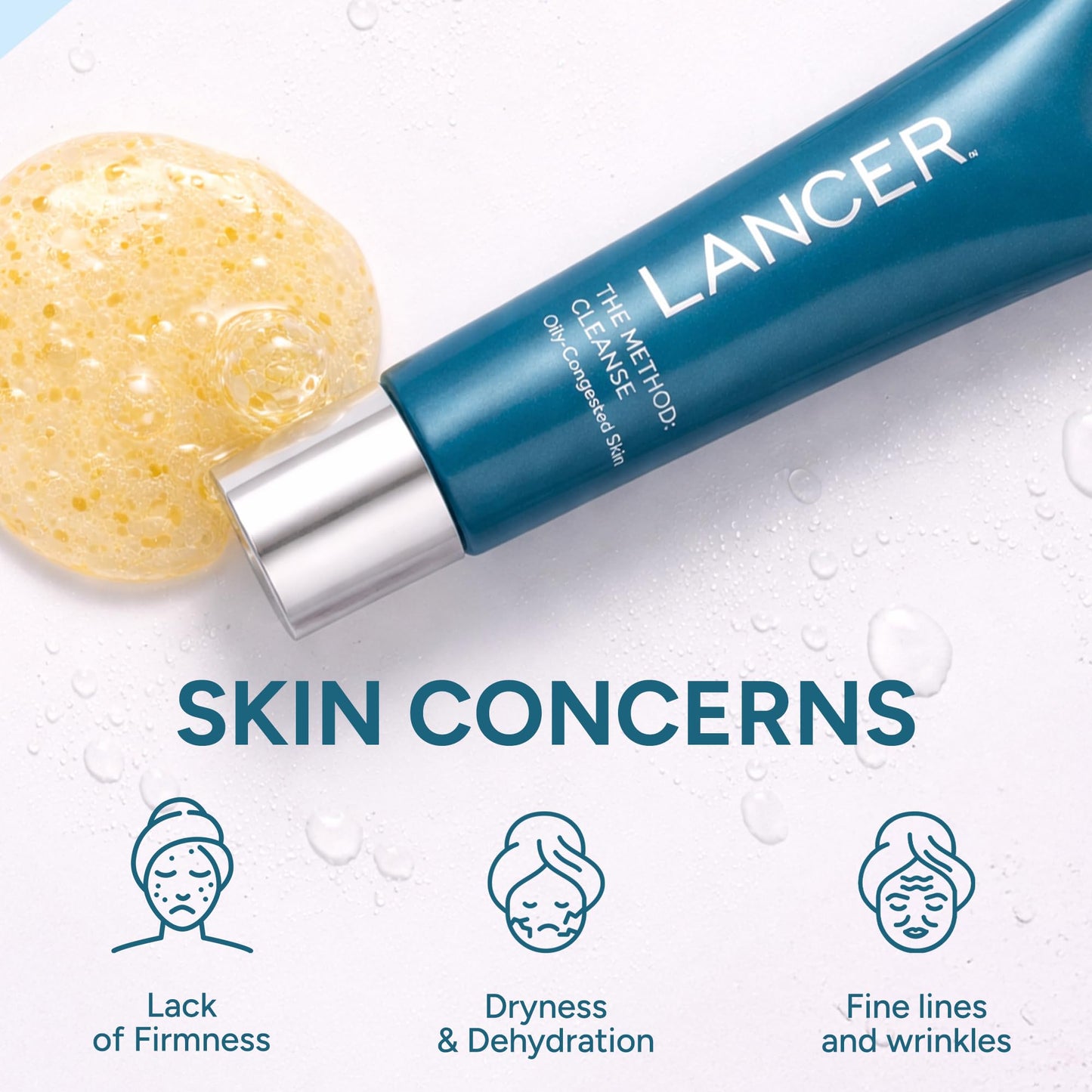 Lancer Skincare | The Method: Cleanse Face Cleanser | Salicylic Acid Face Wash | Gentle Daily Cleanser for Oily Congested Skin | Pore Cleansing Formula | Dermatologist Developed | 4.05 fl oz