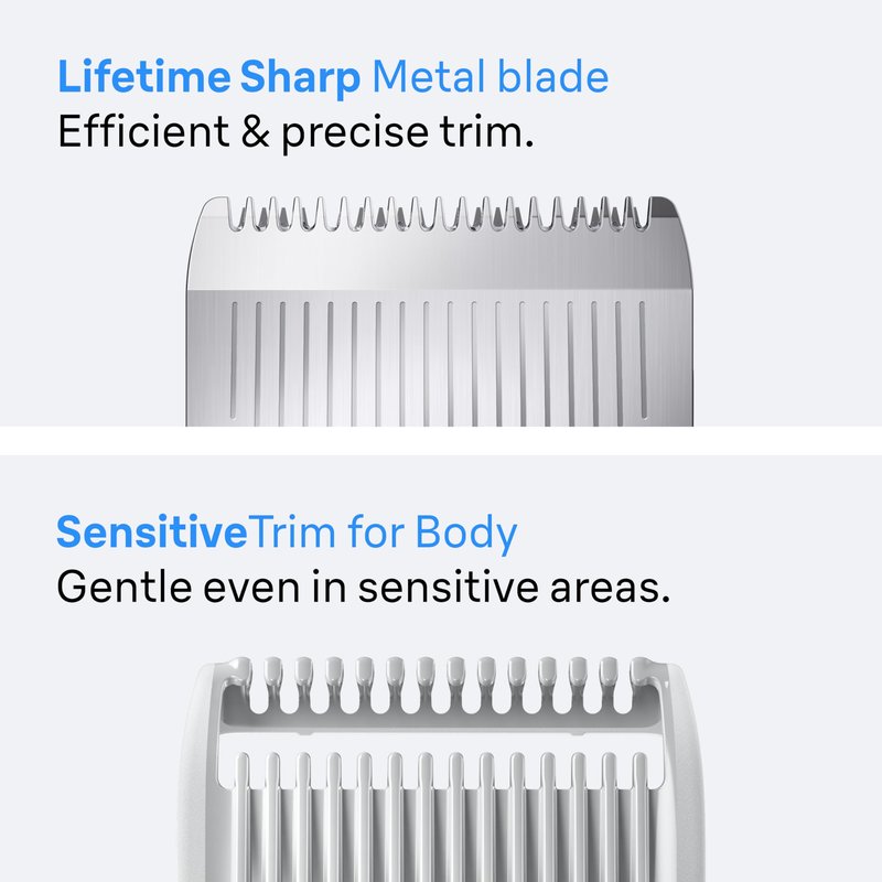 Braun Series 7 All-in-One Beard & Body Grooming Kit for Men, Cordless Trimmer, Hair Clippers & Shaver for Face, Hair & Body with Gillette ProGlide Razor, AIO 7530