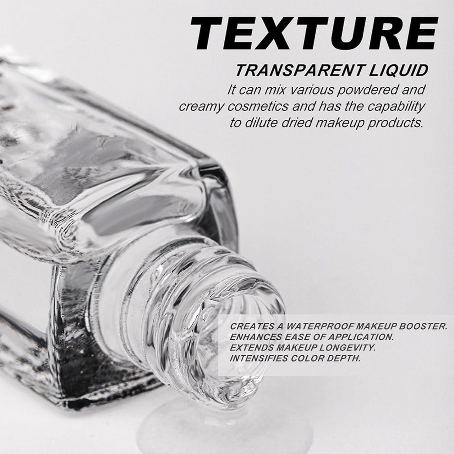 Mixing Liquid Waterproof Clear - Cosmetic Thinner & Eyeshadow Sealer | 9ML Color Enhancer