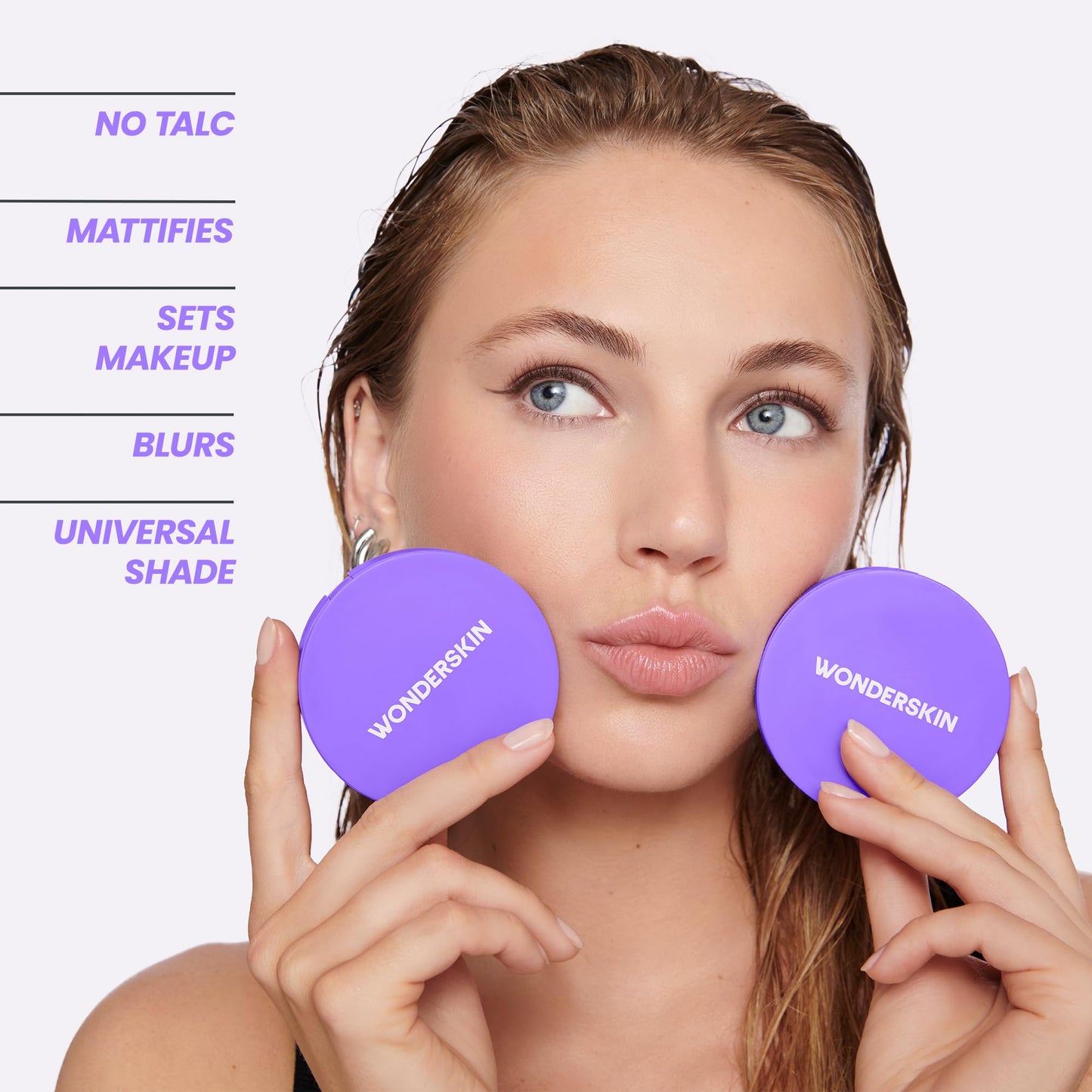 Wonderskin FYP Filter Powder - Translucent Powder Setting Makeup For Blurring, Mattifying and Poreless Finish