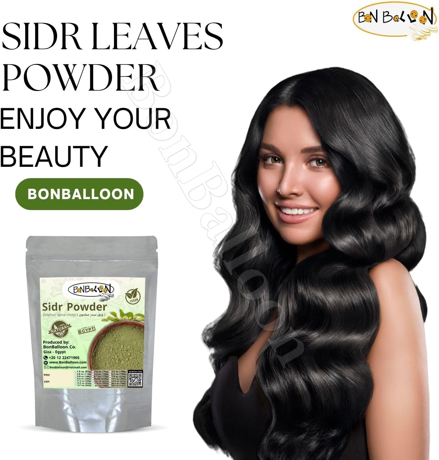 Seder Sidr Leaves Powder - Organic Moisturizing Hair & Skin Care | 8.8 Ounce (250g)