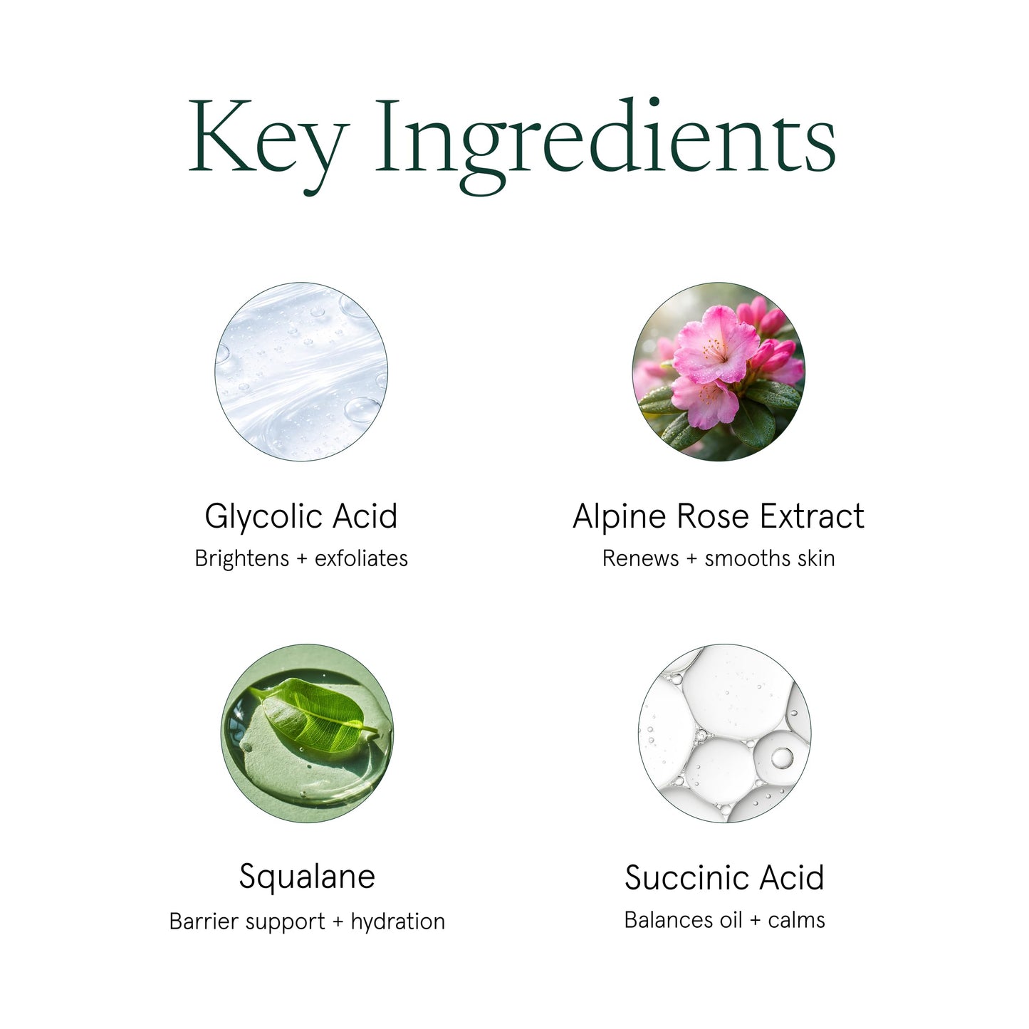 Barefaced Polishing Pads, Clinical-Grade Exfoliating Treatment, Face and Body, Peel Pads, 15% Glycolic Acid, Alpine Rose Extract, All Skin Types