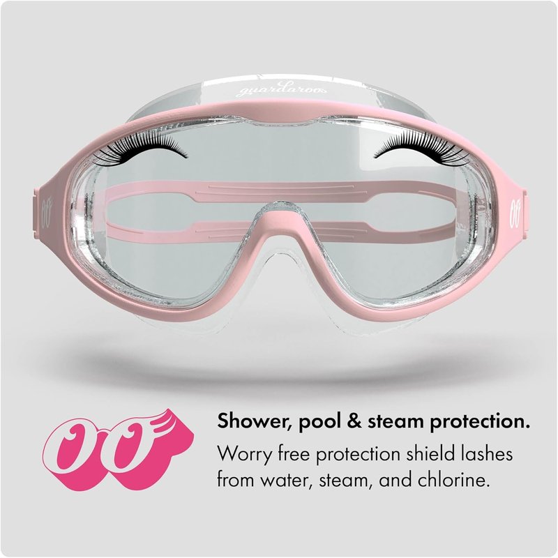 Lash Extension Goggles - Anti-Fog Eyeshield for Shower, Bath & Pool | Comfortable Fit