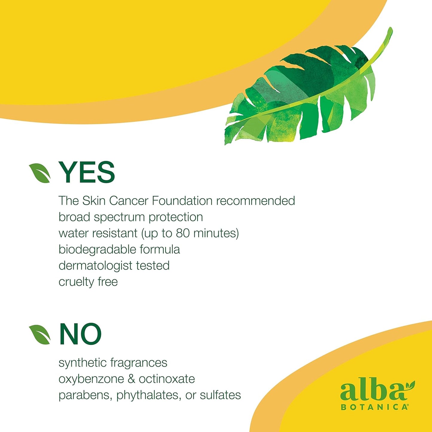 Alba Botanica Sunscreen Lotion SPF 50 - Island Vibe | 3 Oz Hydrating Formula