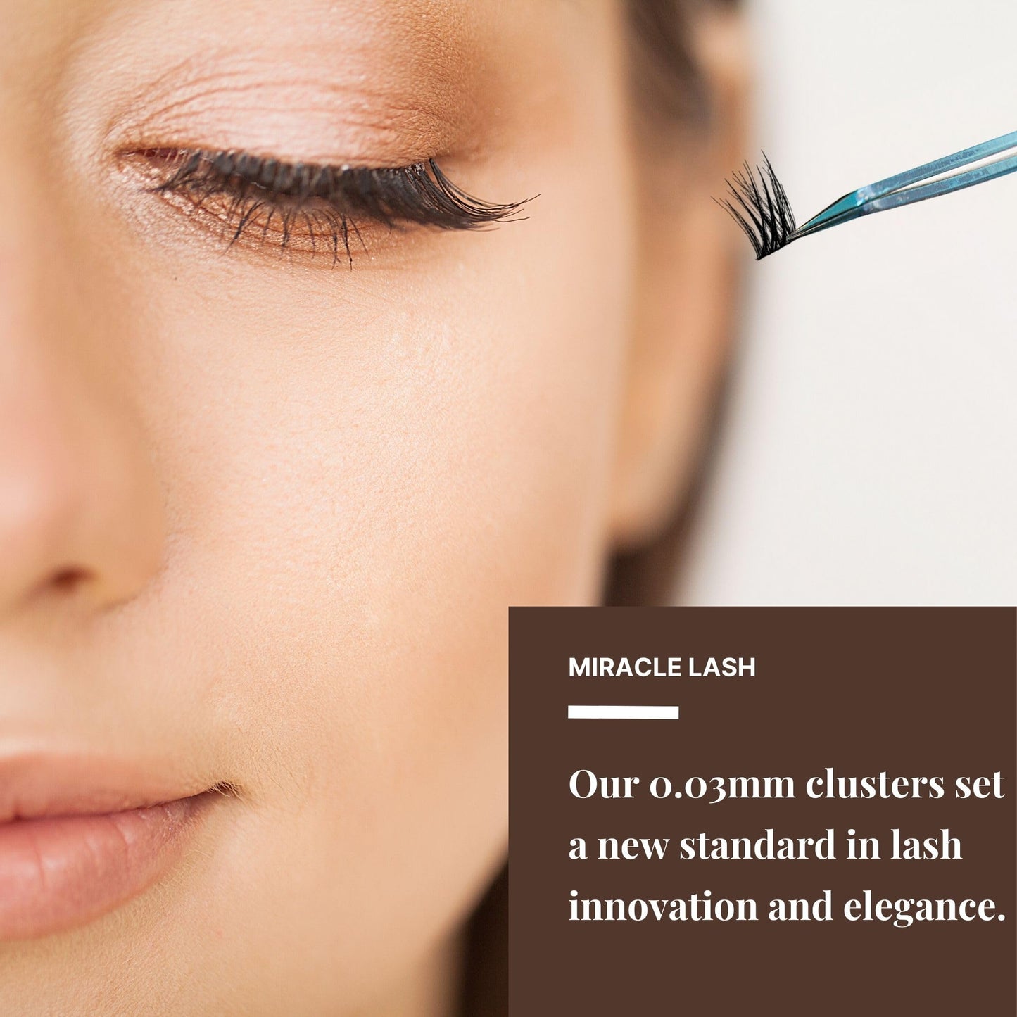PARK SEONG HEE MIRACLE LASH DIY False Eyelashes, Lash Clusters, Lengthening Wisps 9mm-16mm Contact Lens Friendly, Easy to Apply, Reusable Strip Lashes (E5-280, 12mm) Thickness 0.03mm Lash Clusters