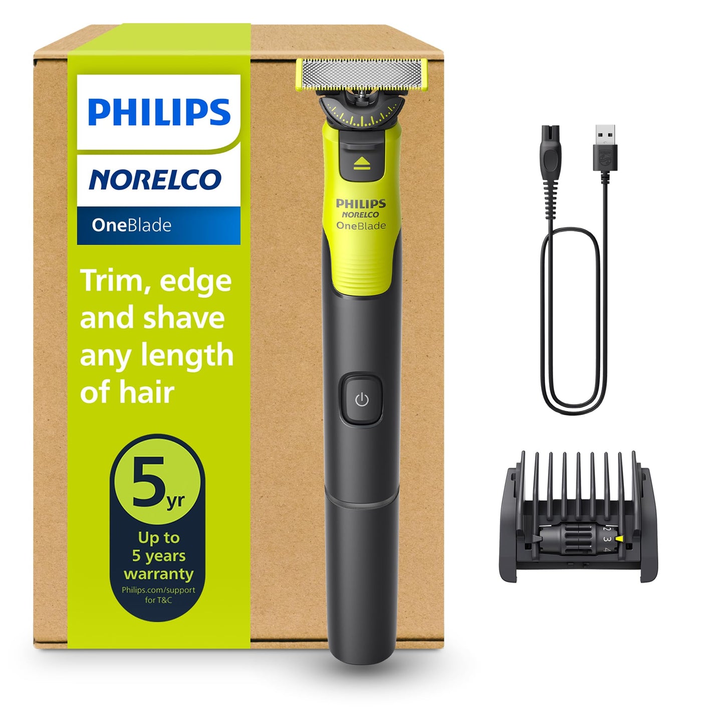 NORELCO Oneblade Hybrid Electric Trimmer and Shaver