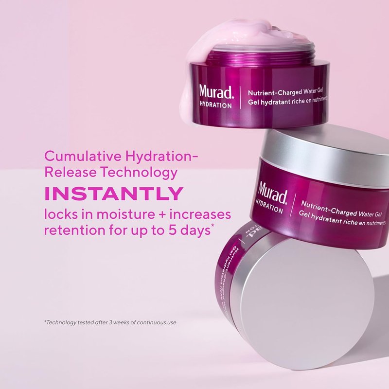 Murad Nutrient-Charged Water Gel for Women - Hydrating Moisturizer | Lightweight Formula