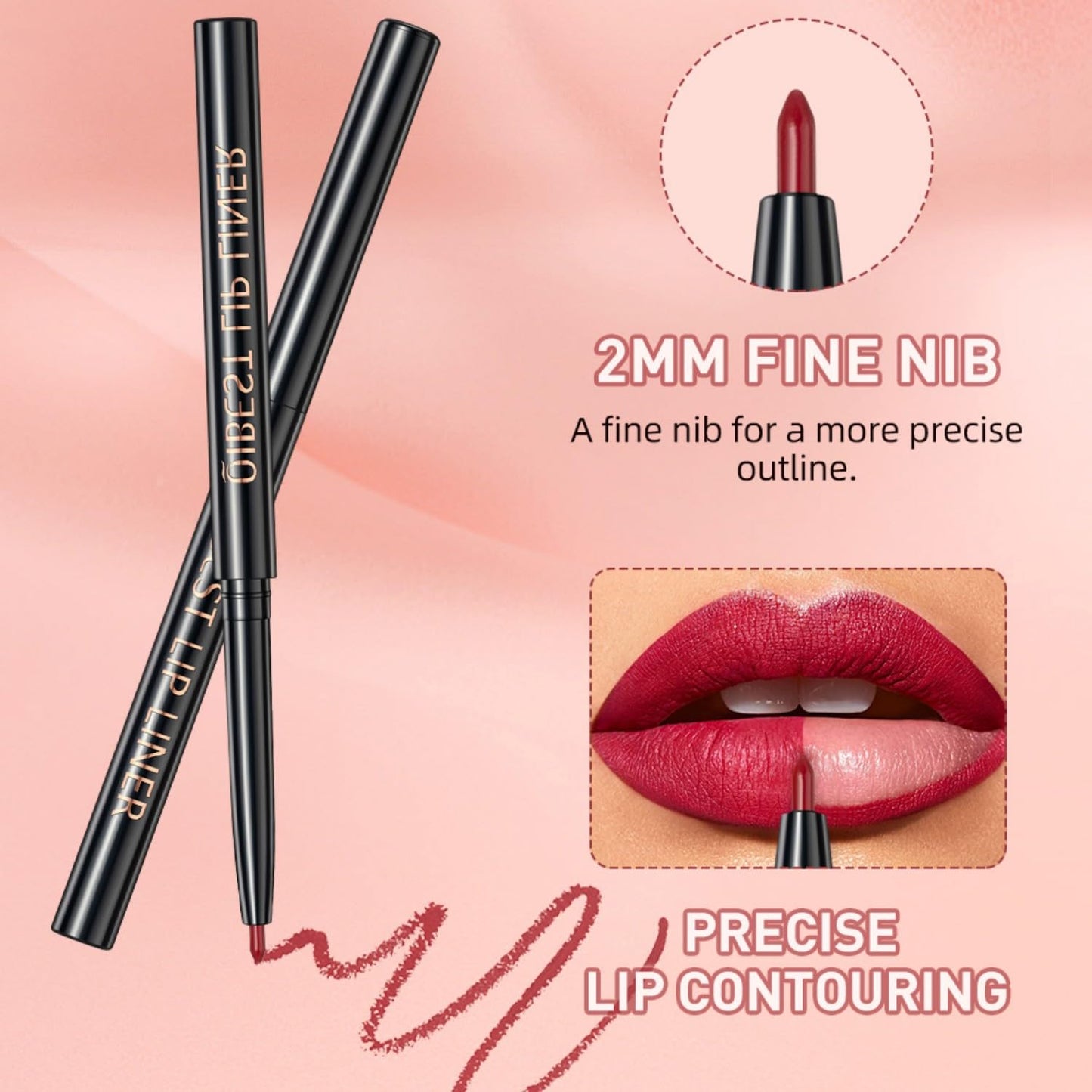 MAEPEOR All In One Lip Kit - 3 In 1 Smooth Lipliner, Lipgloss & Velvet Matte Liquid Lipstick Set with Hydrating Moisturizing Gloss and Creamy Liner - Kit 11, Hot Chocolate