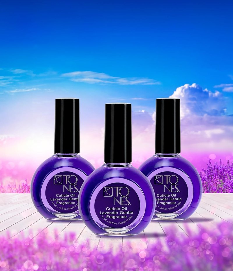 Cuticle Oil - Premium Hydrating Nail Oil for Dry Cuticles - 1.18 Fl Oz Lavender | Cruelty-Free, 7-Free Formula