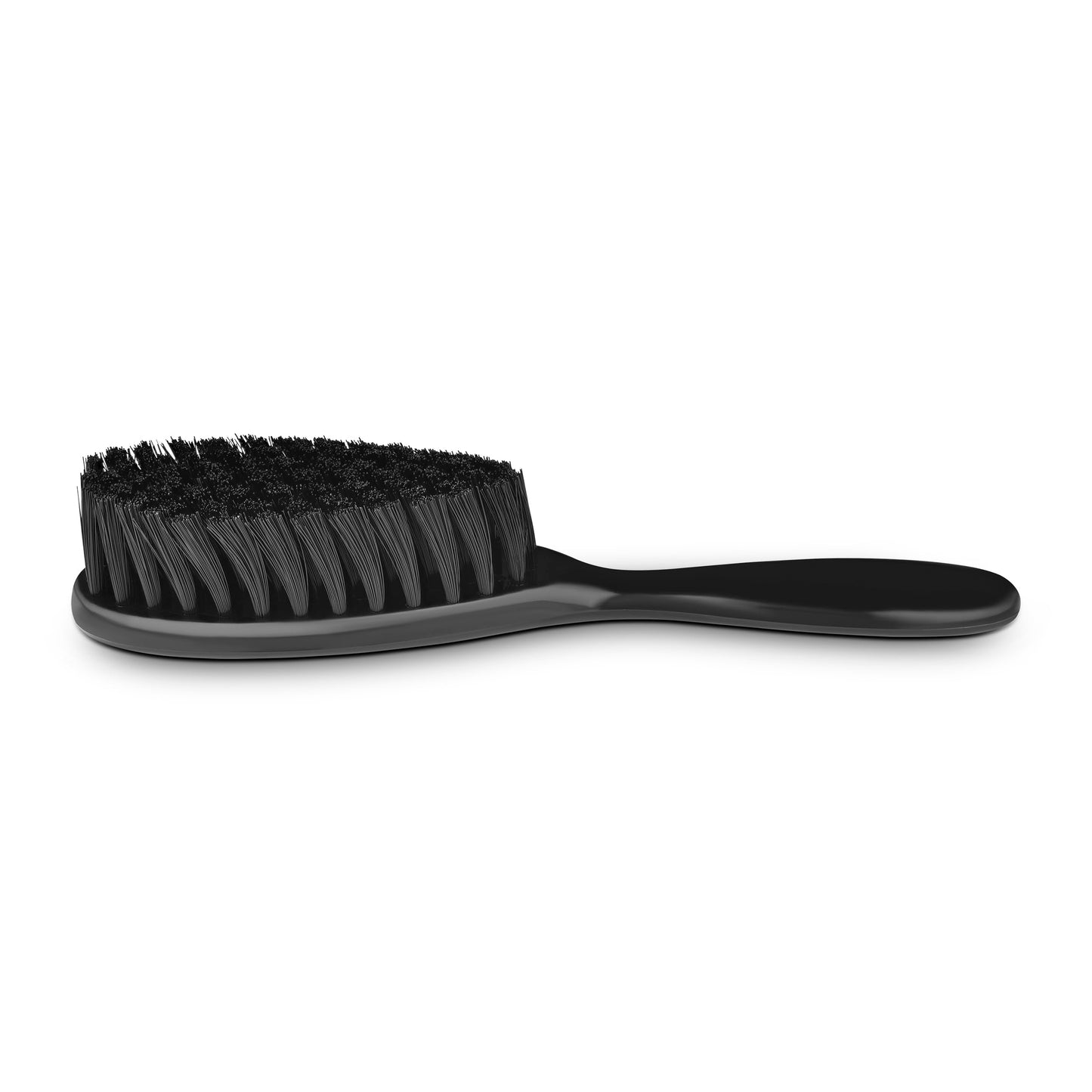 StyleCraft The Fresh Cut Professional Fade and Cleaning Barber Hair Brush with Soft Nylon Bristles Set of 3, Black
