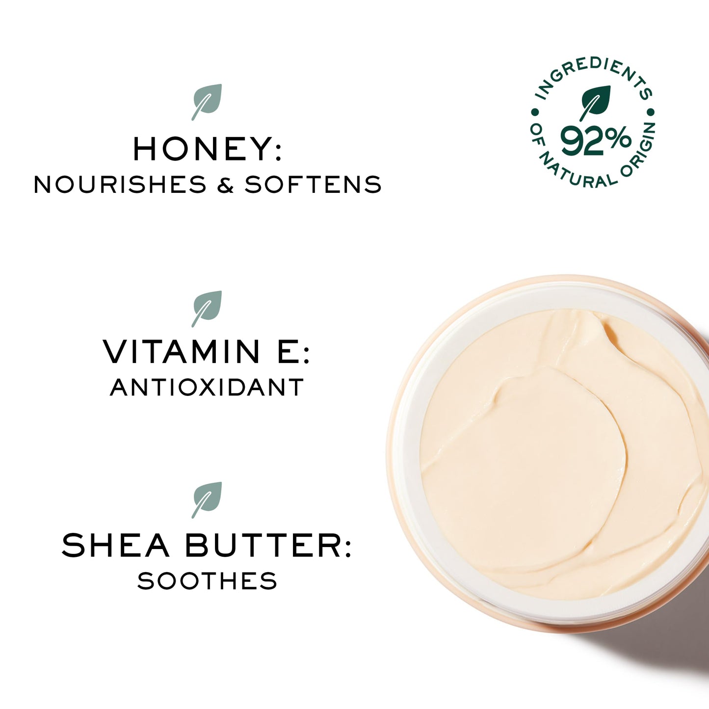 NUXE Ultra Comforting Face Balm with Honey, Propolis & Precious Oils, Rêve de Miel Facial Moisturizer Cream For Dry, Sensitive Skin, Barrier Support & Daily Hydration, 1.7 oz
