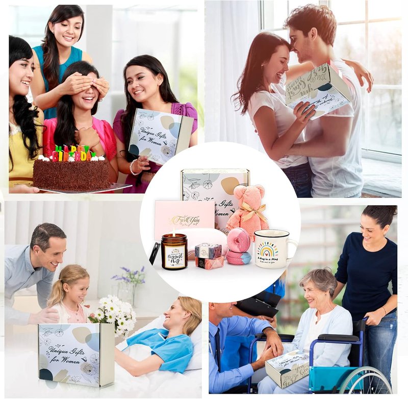 Thinking of You Gift Basket for Women | Self-Care Package for Get Well Soon & Chemo Recovery