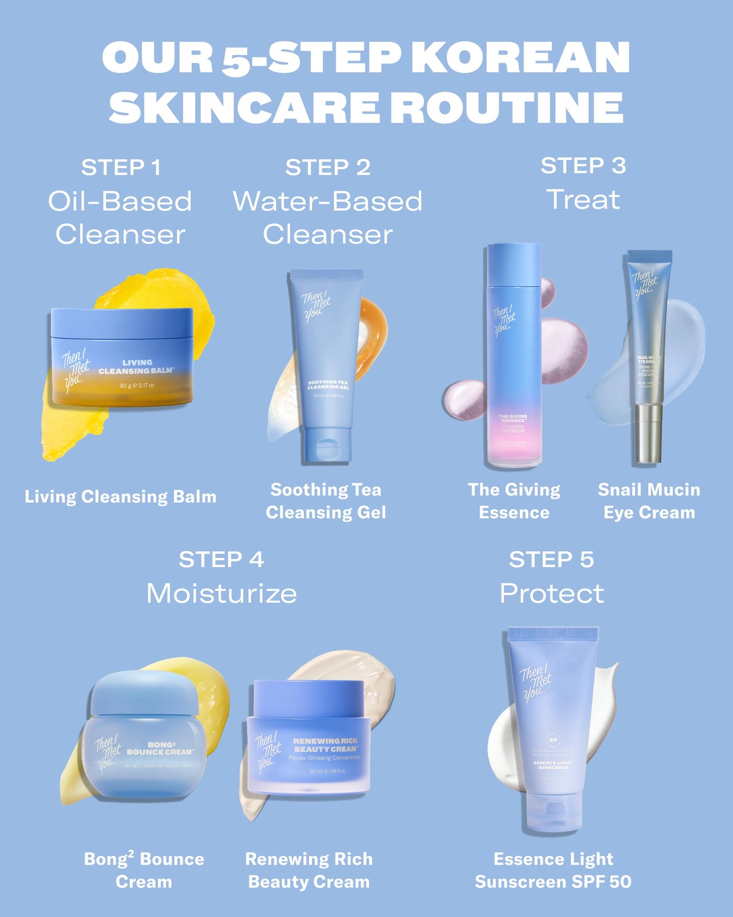 Then I Met You Bong² Bounce Cream, Allure Best of Beauty 2025, Lightweight Gel Cream Barrier Moisturizer with Omega-3 Fatty Acids, and Ceramides, Cruelty-Free, Hydration for Oily Skin, 1.69 fl oz