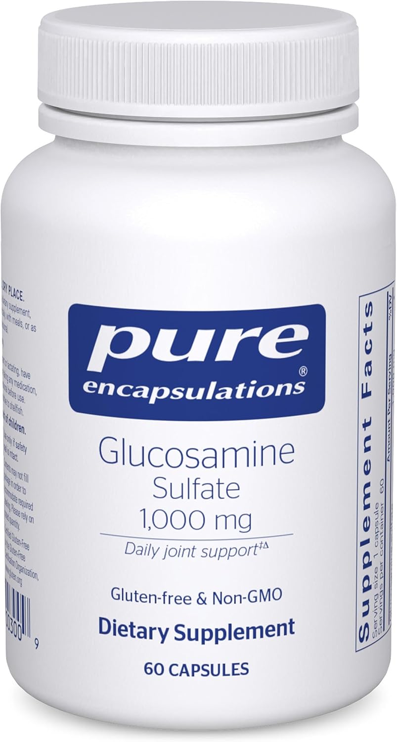Glucosamine Sulfate 1,000 mg - Joint Support Supplement for Cartilage Health | 60 Capsules