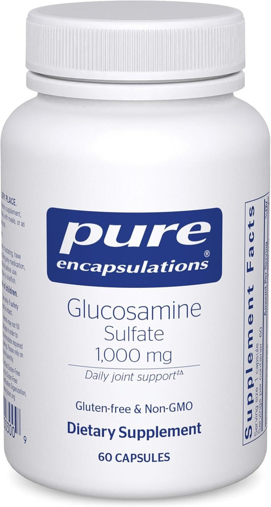 Glucosamine Sulfate 1,000 mg - Joint Support Supplement for Cartilage Health | 60 Capsules
