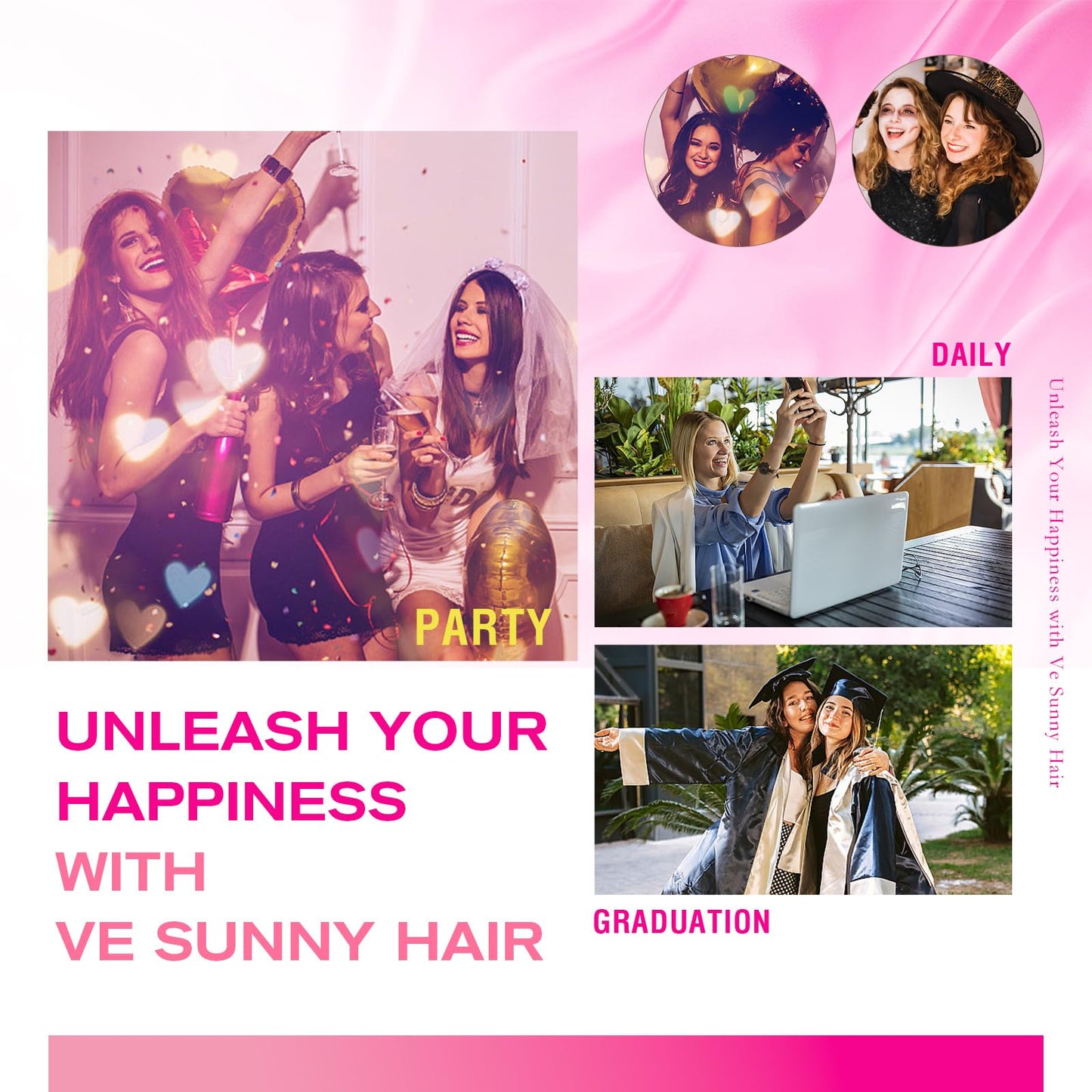 Ve Sunny Clip in Human Hair Extensions Black Grey Clip in Hair Extensions Human Hair Off Black to Silver Grey Balayage Clip on Hair Extensions Short Hair 70g 5pcs 12inch, 2.4692 Ounce