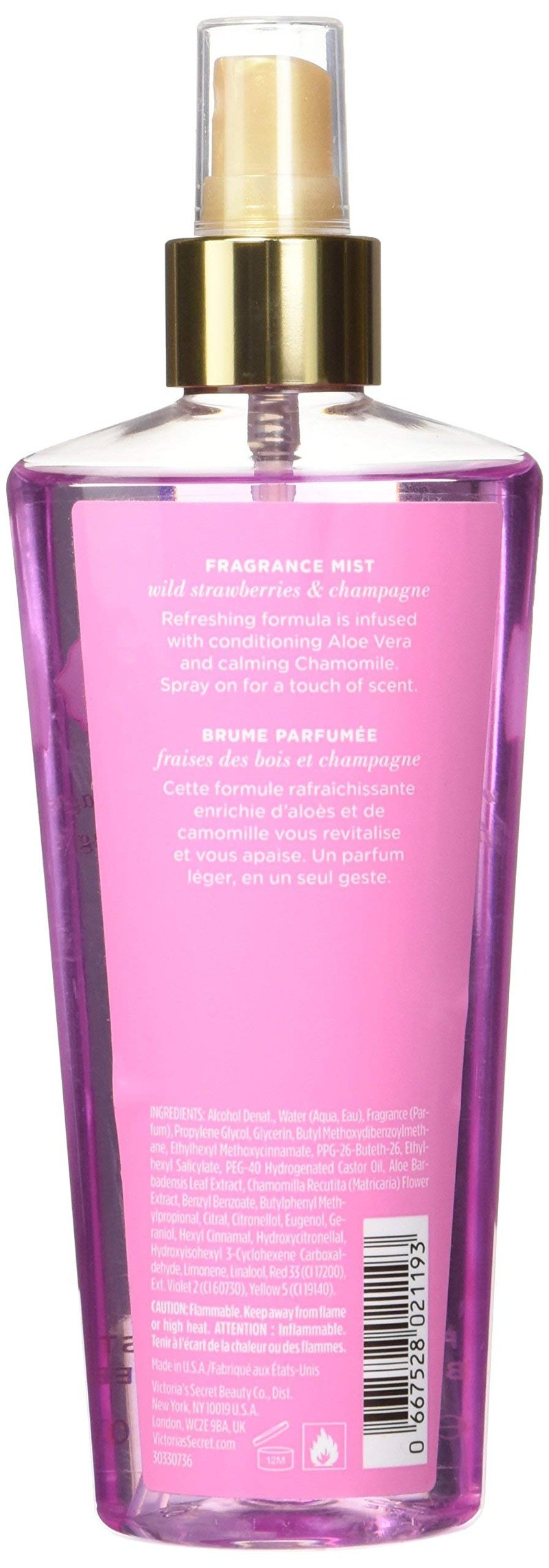 Victoria's Secret Fragrance Spray, Strawberries/Champagne, 8.4 Ounce