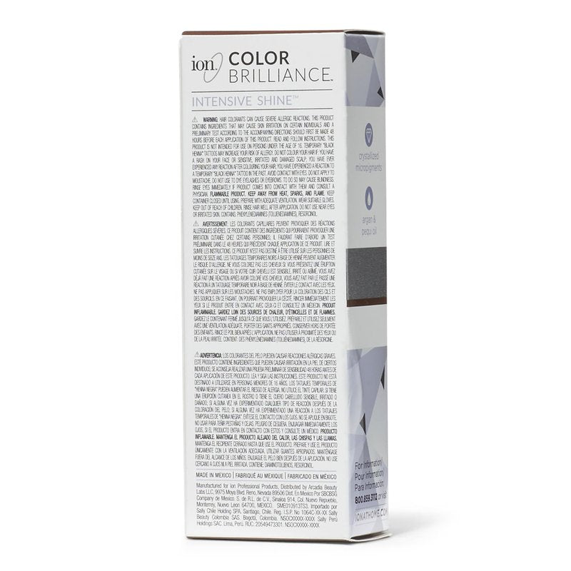 Ion 5NN Light Intense Brown Permanent Hair Color - Rich, Long-Lasting Formula | 2 oz