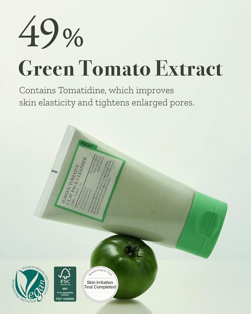 Green Tomato Pore Rescue Duo - Instant Pore Minimizing & Blackhead Control | Vegan Korean Skincare Gift Set