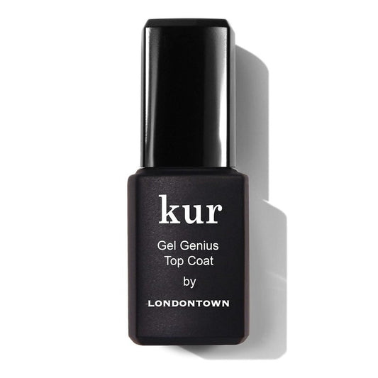 LONDONTOWN Gel Genius Top Coat & Base Coat - High Shine, Chip Resistant, Quick Dry | 0.4 Fl Oz Each