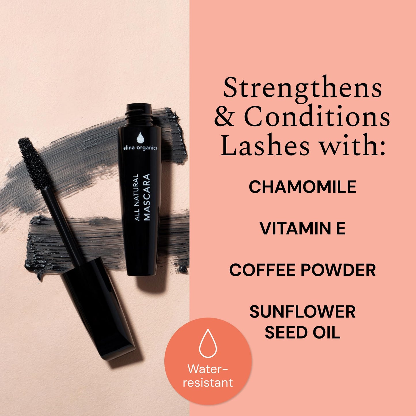 All Natural Mascara - Black