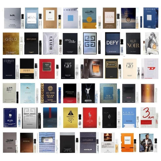 Designer Cologne Sample Vials for Men | 11 Unique Scents Perfect for Travel & Everyday Use