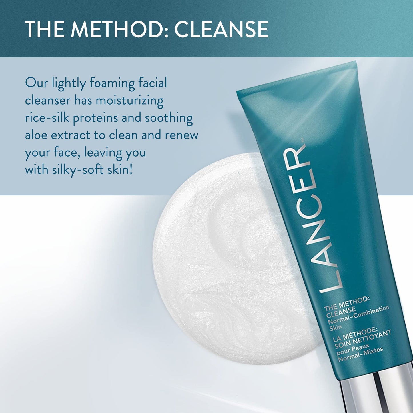 Lancer Skincare | The Method: Cleanse | Face Cleanser | Salicylic Acid Face Wash | Gentle Daily Cleanser for Oily Congested Skin | Pore Cleansing Formula | Dermatologist Developed | 8fl oz