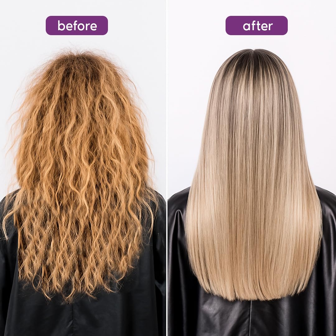 I Belli Capelli Ravenna Hair B-tox Treatment for Blond Hair, 35.2 oz (1kg) - Formaldehyde-Free, Anti-Frizz, Smoothing, Deep Hydrating and Moisturizing Action, Argan Oil, Keratin, Panthenol
