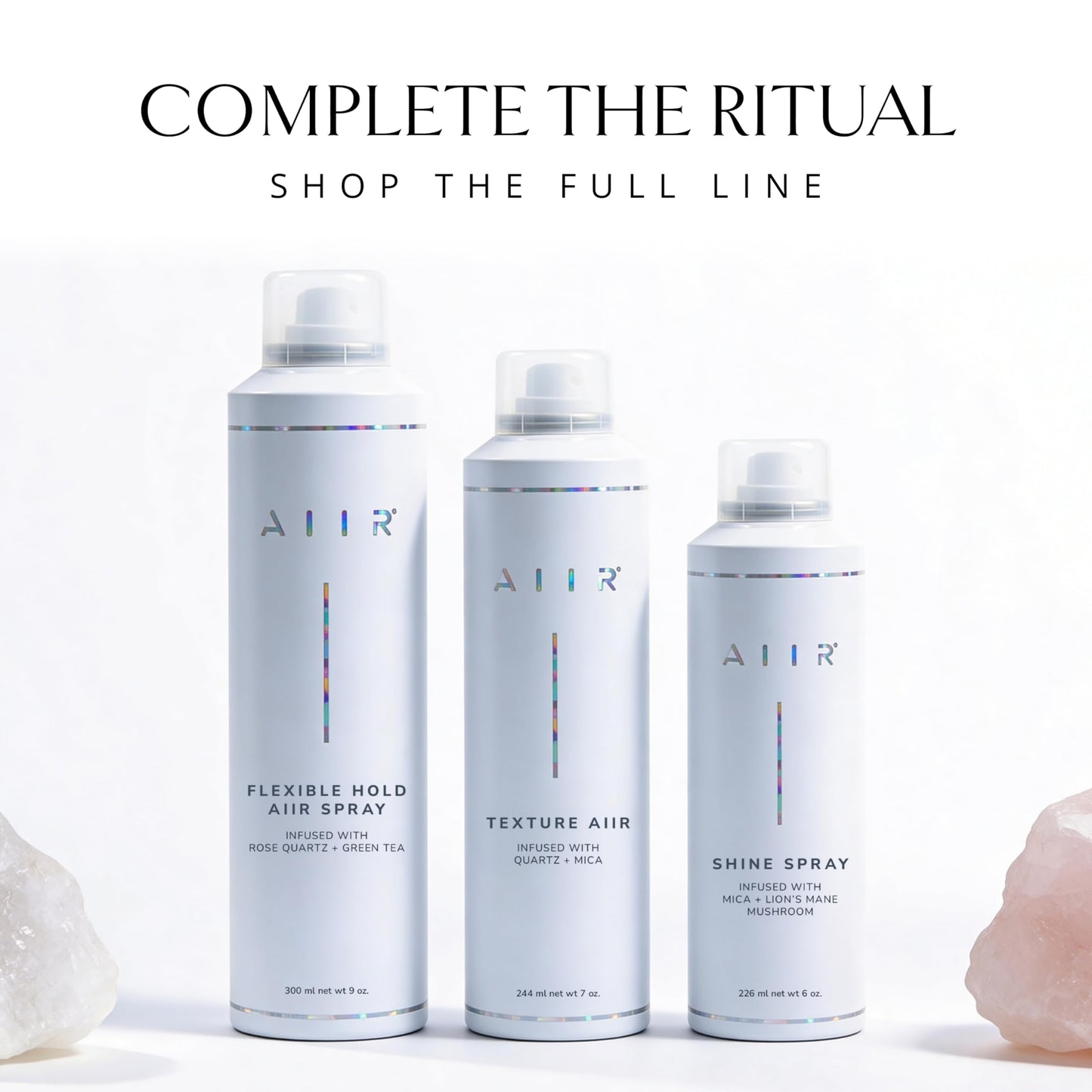 AIIR Shine Spray - Anti Frizz Humidity Shield Smoothing Gloss Spray, 6 oz