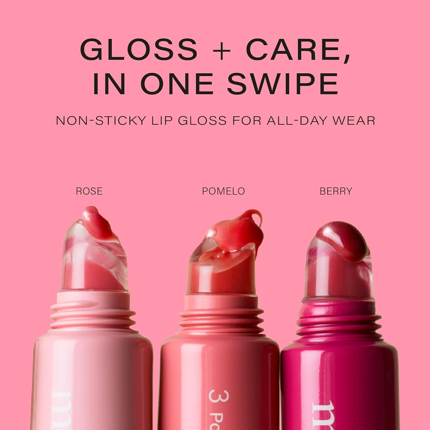 Vegan Lip Treatment - Sheer Tinted Lip Balm for Hydration & Shine | Infused with Collagen & Jojoba Oil - 0.5oz/15g