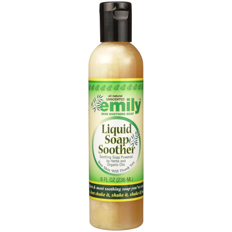 Organic Liquid Soap Soother - Gentle Skin Care Formula | 8 Fl Oz