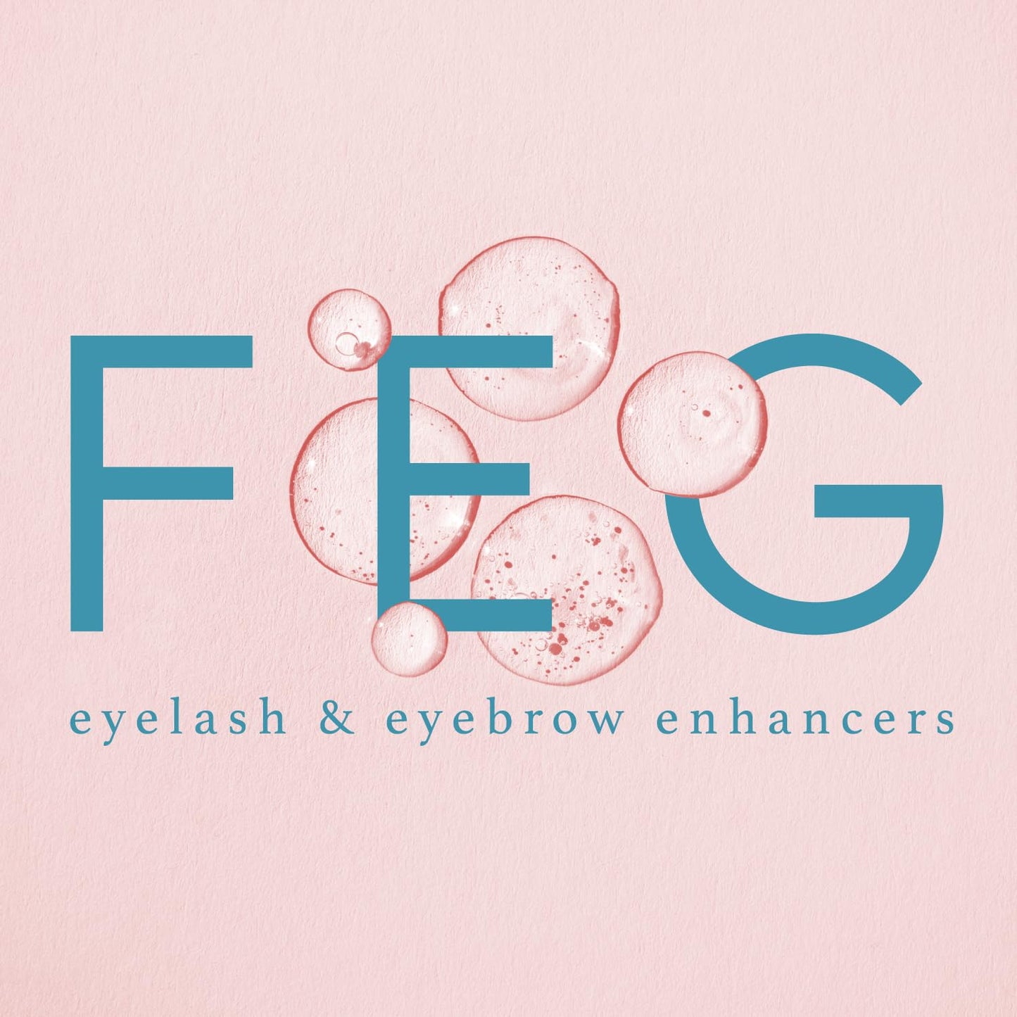 FEG Eyelash Enhancer Rapid Lash Growth Serum with Natural Ingredients | Lash Serum for Growing Thick, Full, and Long Eyelashes | Stimulates Natural Growth | 2-Pack of 3ml Tubes