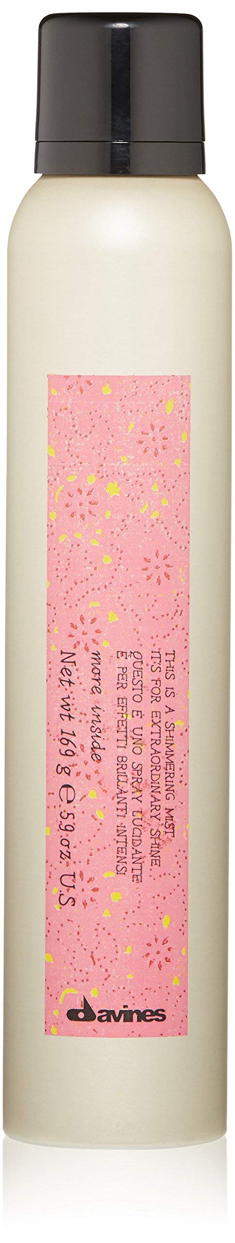 Davines This Is A Shimmering Mist, No Hold Shine & Gloss Spray - Adds Instant Shine & Velvety Feel - Anti-Frizz & Anti-Static Finish, 5.9 Fl Oz