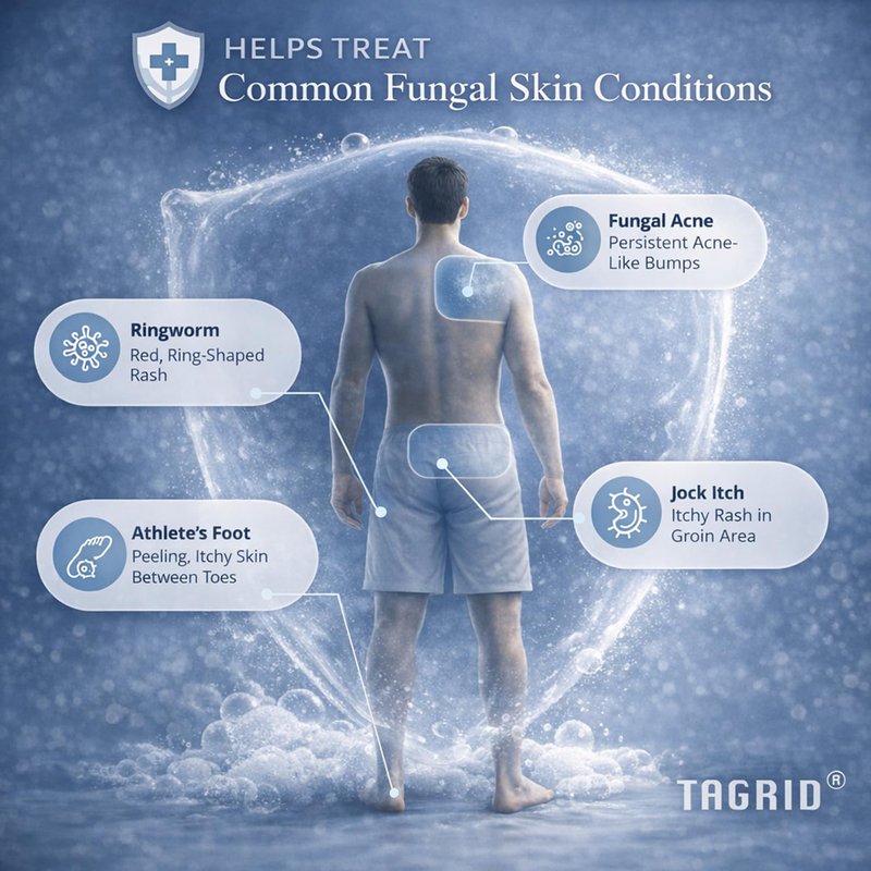 TAGRID Folliculitis, Folliculitis Treatment, Severe Folliculitis Treatment, Lichen, Folliculitis Cream - Safe & Fast - 100g